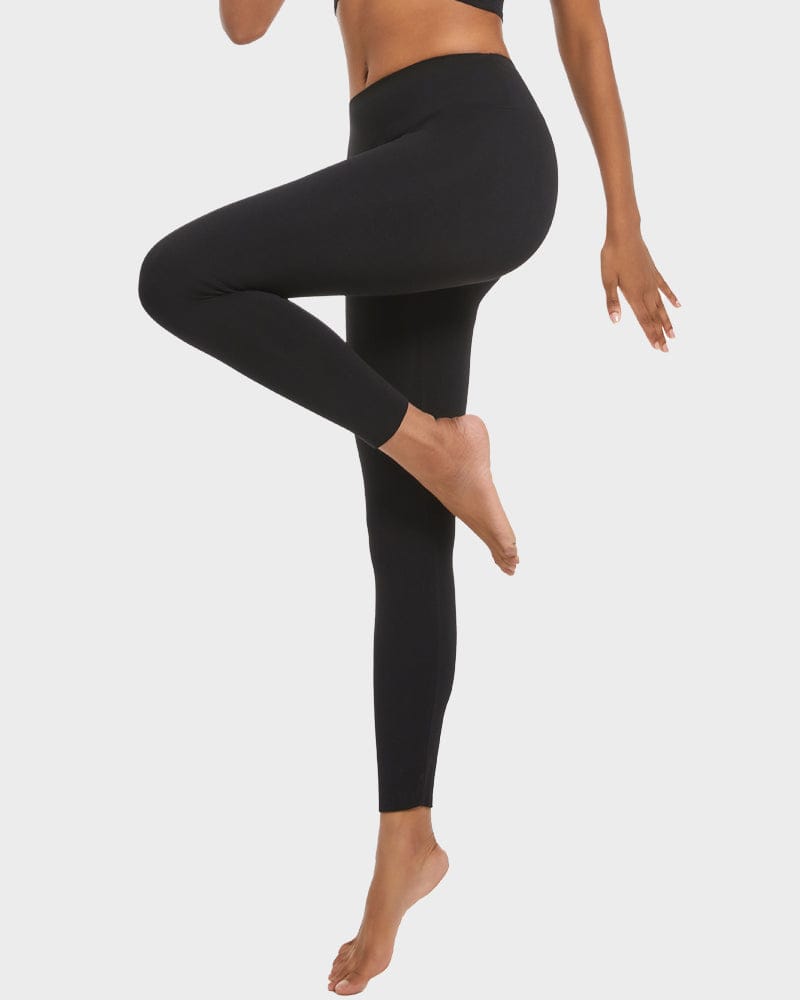 Vida - Lekkie Fleece Konturowe Legginsy Shapewear dla Kobiet