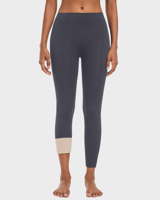 Vida - Lekkie Fleece Konturowe Legginsy Shapewear dla Kobiet