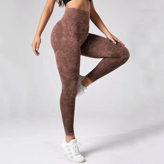 Hannah | Stylowe Elastyczne Wygodne Legginsy do Jogi dla Kobiet