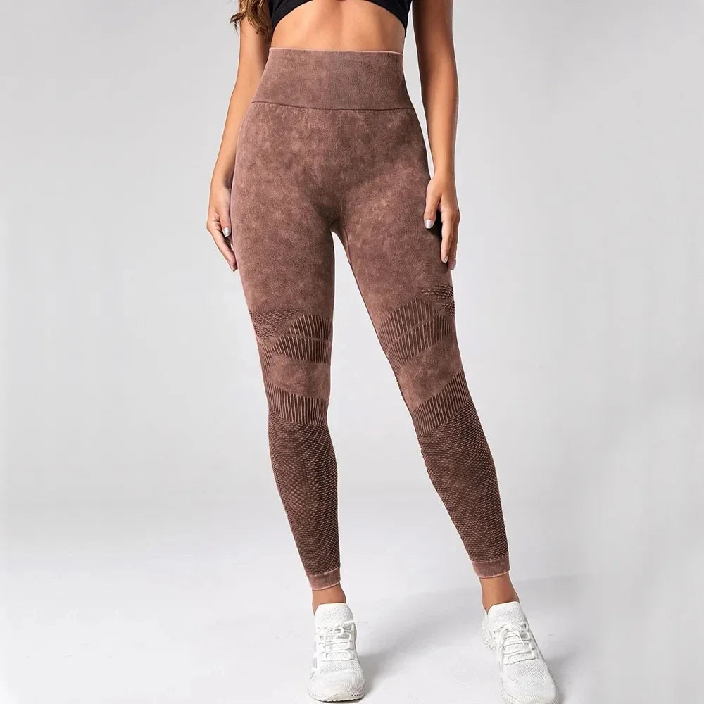 Hannah | Stylowe Elastyczne Wygodne Legginsy do Jogi dla Kobiet