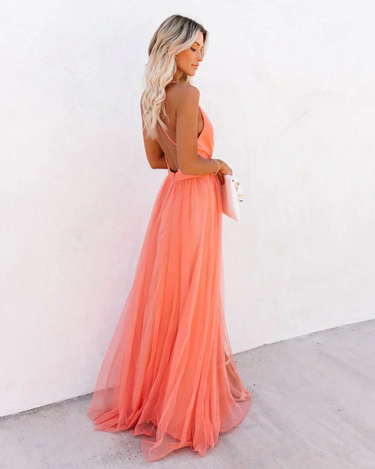 Amelia - Elegancka Maxi Sukienka