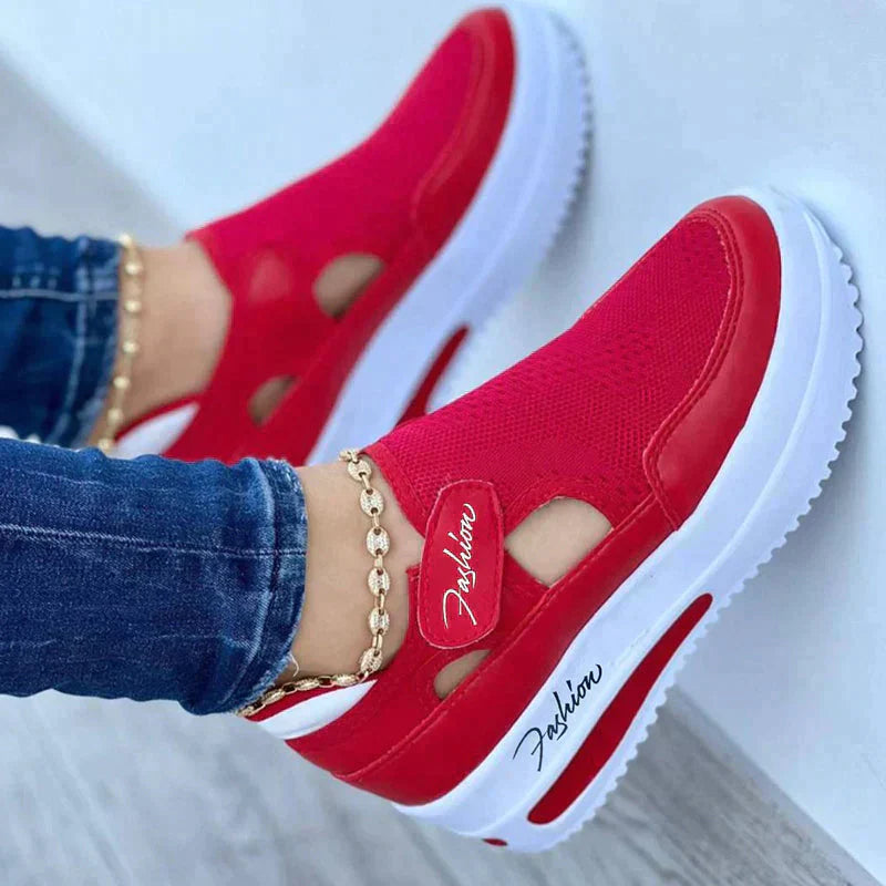 AeroFit | Orthopedyczne buty damskie - Oddychające, wspierające buty do chodzenia z siateczki
