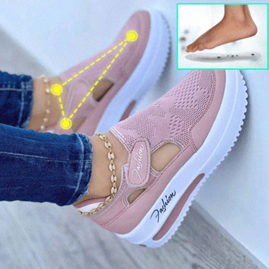 AeroFit | Orthopedyczne buty damskie - Oddychające, wspierające buty do chodzenia z siateczki