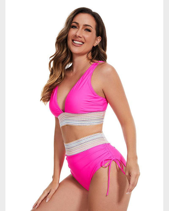 Beatrix - Elegancki Bikini w Wysokim Talii dla Kobiet