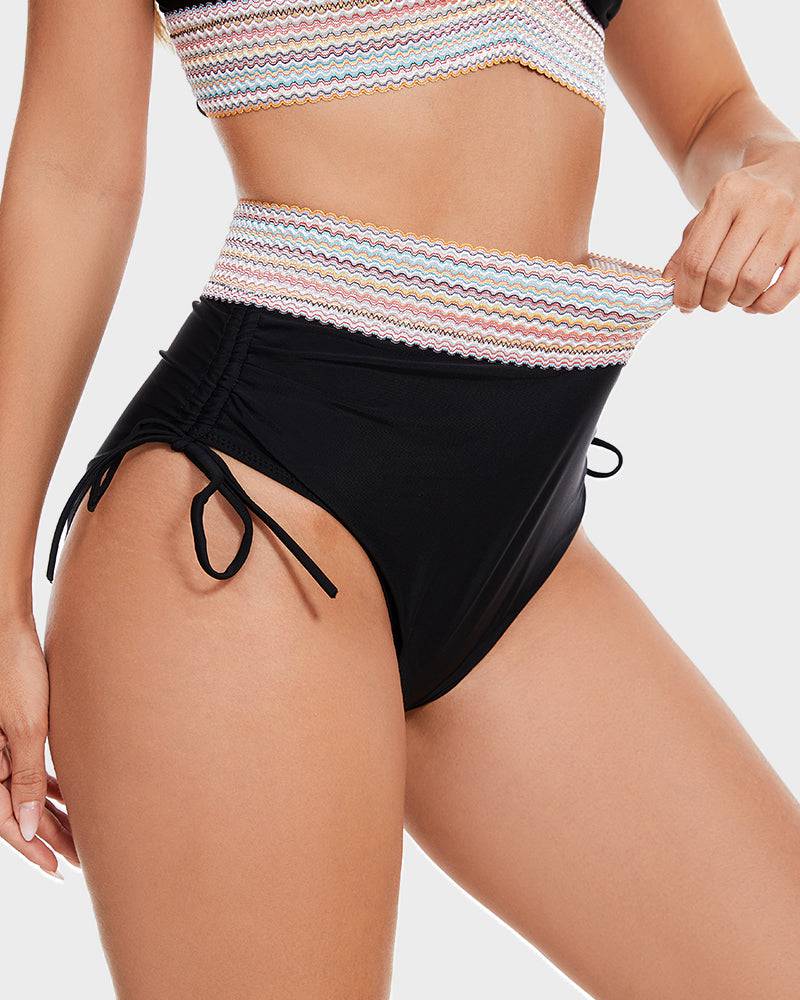 Beatrix - Elegancki Bikini w Wysokim Talii dla Kobiet