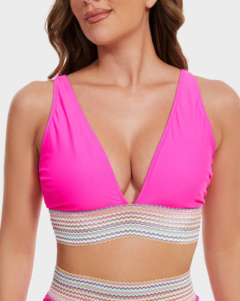 Beatrix - Elegancki Bikini w Wysokim Talii dla Kobiet