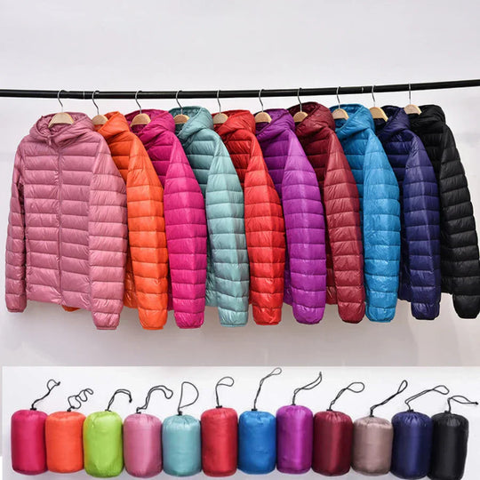 Kobieta | Kurtka Przeciwdeszczowa | Wiatroszczelna i Wodoodporna | Styl Casual i Komfortowy