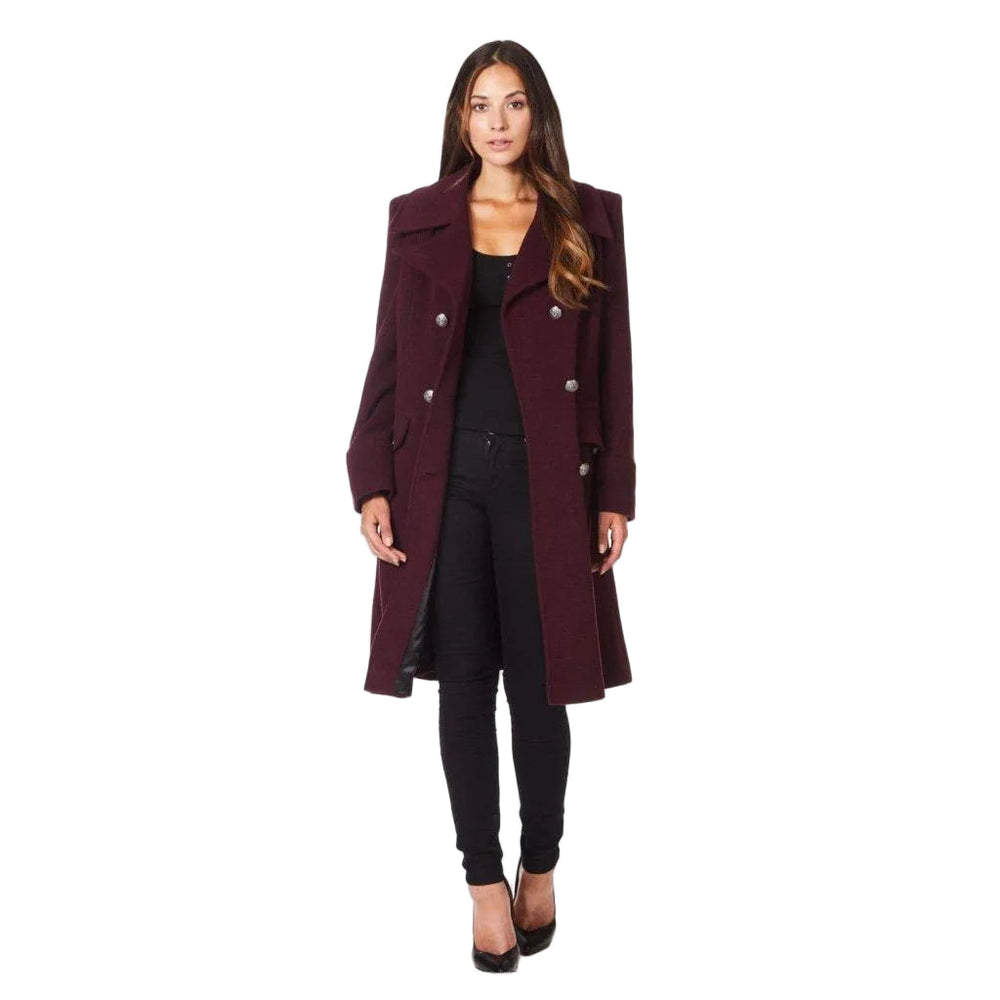 Płaszcz Mi-Long Damski | Elegancki Podwójny Zapięcie | Klasyczny Kołnierz | Idealny na Zimę